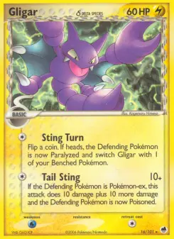 Gligar δ 16 — Dragon Frontiers