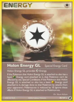 Holon Energy GL 85 — shown as an example of the Reverse Holofoil finish