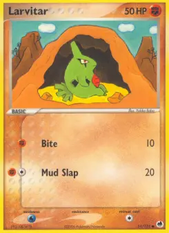 Larvitar — Dragon Frontiers #51