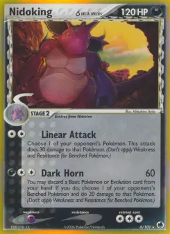 Nidoking δ 6 — Dragon Frontiers