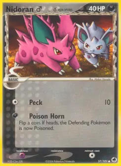 Nidoran ♂ δ 57 — Dragon Frontiers