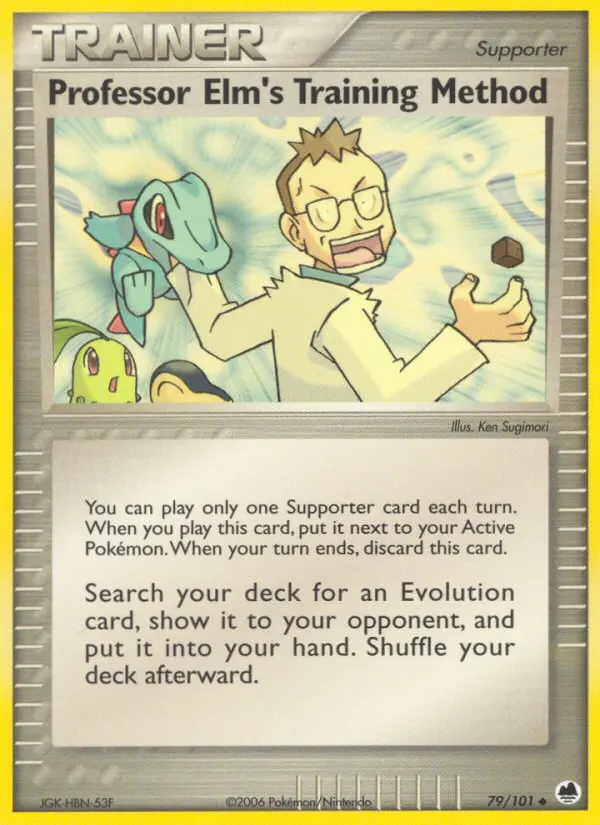 Professor Elm's Training Method 79 — Dragon Frontiers 79, Normal finish