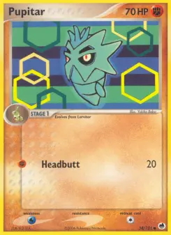 Pupitar — Dragon Frontiers #58
