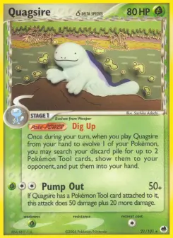 Quagsire δ 21 — Dragon Frontiers
