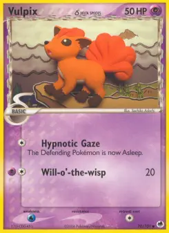 Vulpix δ — Dragon Frontiers #70