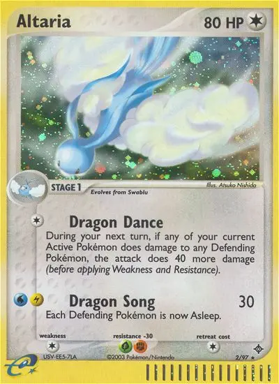 Altaria 2 card from Dragon