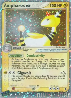 Ampharos ex — Dragon #89