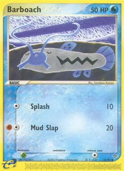 Barboach 51 card from Dragon
