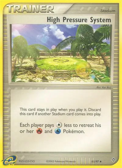 High Pressure System 85 card from Dragon