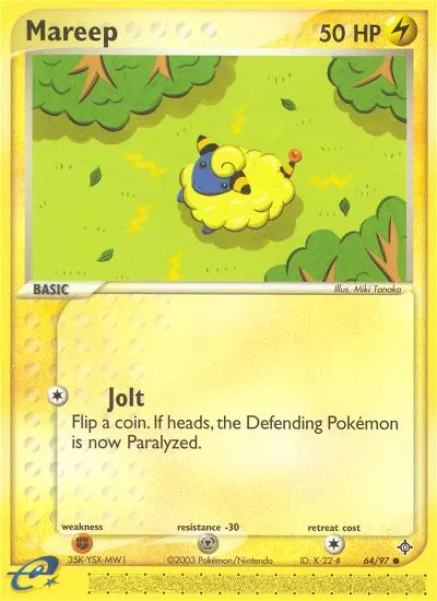 Mareep 64 card from Dragon