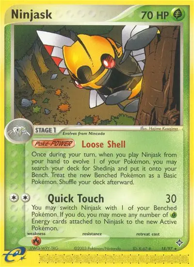 Ninjask 18 — Dragon 18, Normal finish