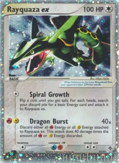 Rayquaza ex — Dragon 97