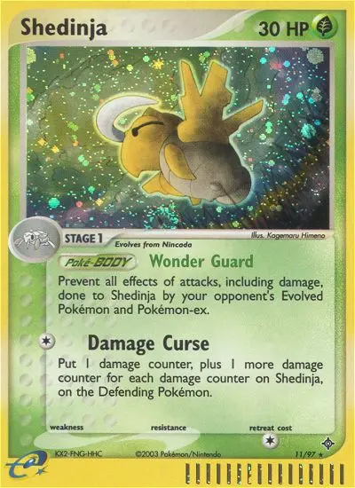 Shedinja 11 — Dragon 11, Holofoil finish