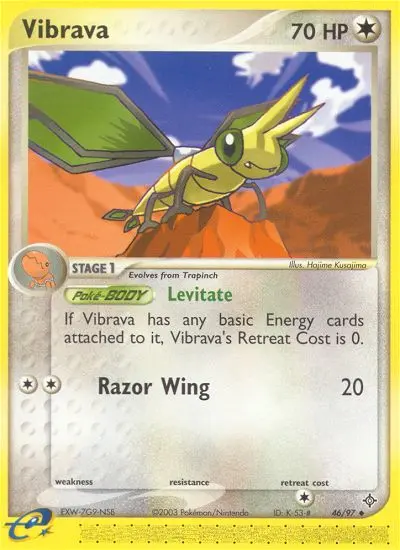 Vibrava 46 card from Dragon
