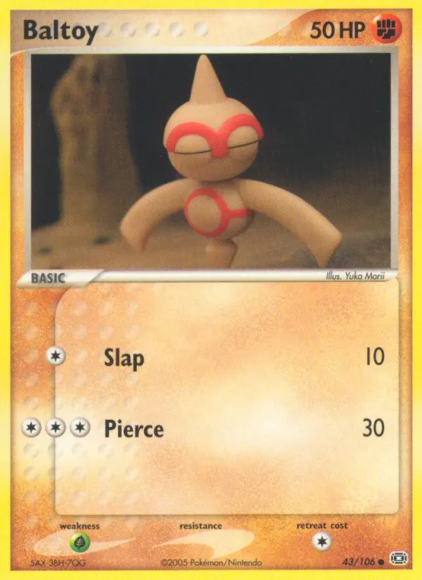 Baltoy 43 — the most expensive Baltoy card