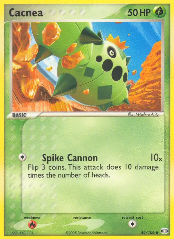 Cacnea 44 card from Emerald