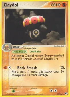 Claydol — Emerald #24