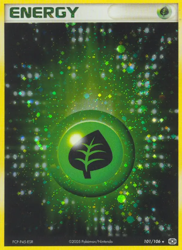 Grass Energy 101 — Emerald 101, Holofoil finish