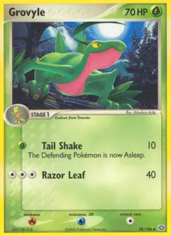 Grovyle 28 — Emerald