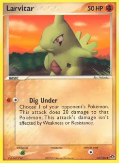 Larvitar 52 — Emerald