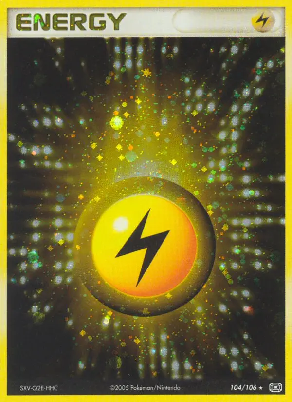 Lightning Energy 104 — Emerald 104, Holofoil finish