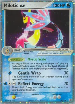 Milotic ex — Emerald 96