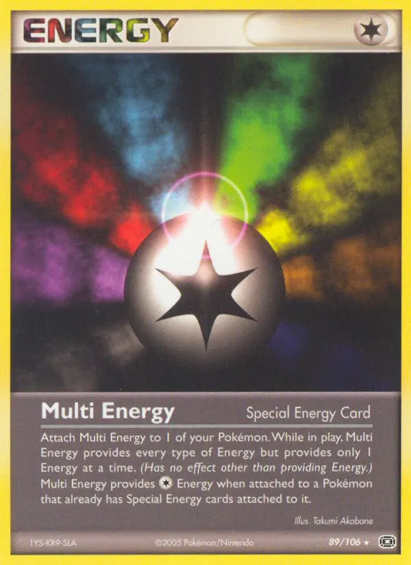 Multi Energy 89 — Emerald 89, Normal finish