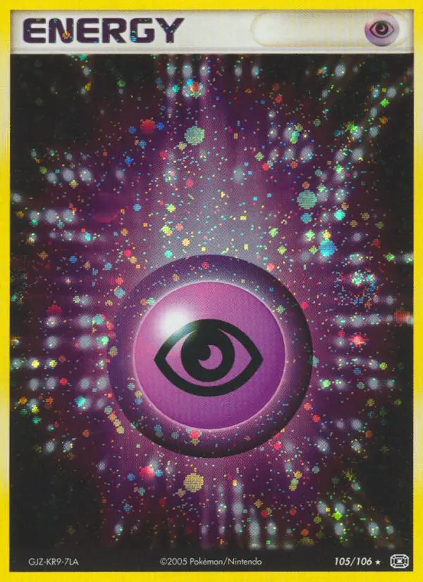 Psychic Energy 105 — Emerald 105, Holofoil finish