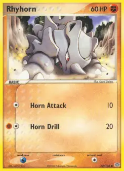 Rhyhorn 62 — Emerald