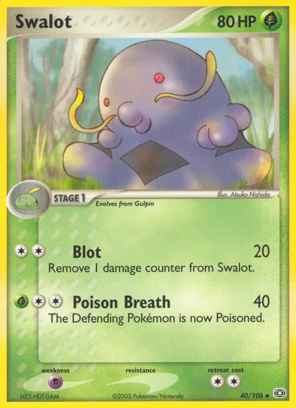 Swalot 40 — Emerald 40, Normal finish