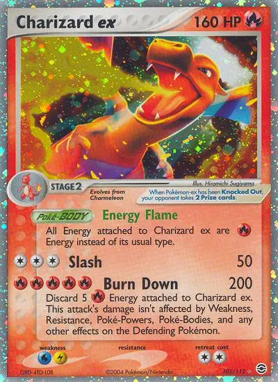 Charizard ex 105 — the most expensive Hiromichi Sugiyama card