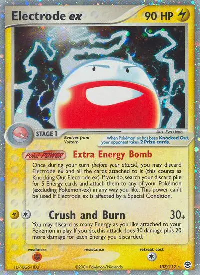 Electrode ex 107 — the most expensive Electrode card