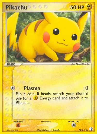 Pikachu 74 — FireRed & LeafGreen 74, Normal finish