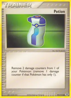 Potion 101 — shown as an example of the Reverse Holofoil finish