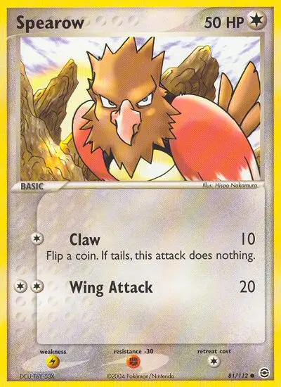 Spearow 81 — FireRed & LeafGreen 81, Normal finish