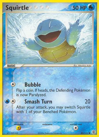 Squirtle 83 — FireRed & LeafGreen 83, Normal finish