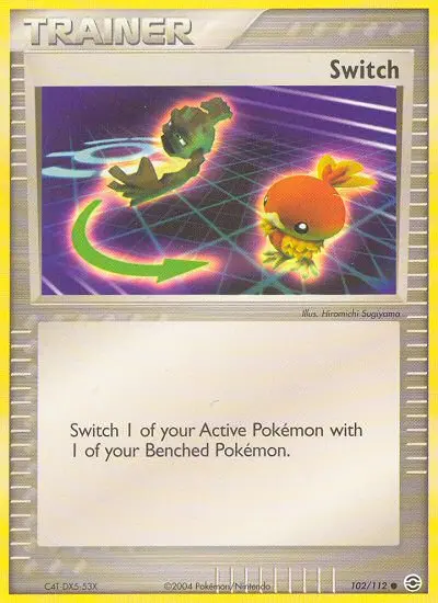 Switch 102 — FireRed & LeafGreen 102, Normal finish