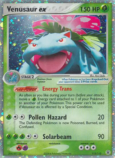 Venusaur ex 112 — FireRed & LeafGreen 112, Holofoil finish