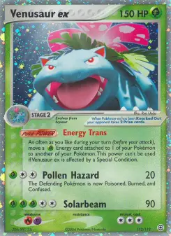 Venusaur ex — FireRed & LeafGreen #112