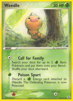 Weedle — FireRed & LeafGreen #86