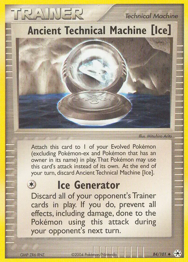 Ancient Technical Machine [Ice] 84 card from Hidden Legends