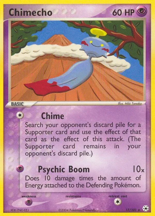 Chimecho 17 — Hidden Legends 17, Normal finish