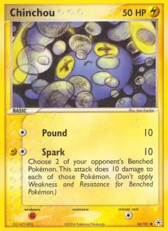 Chinchou — Hidden Legends #56