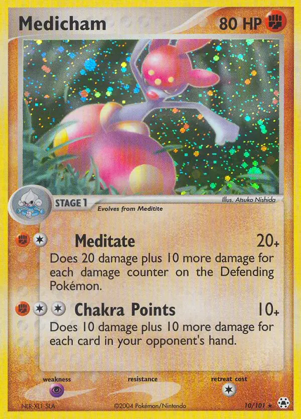 Medicham 10 — the most expensive Medicham card