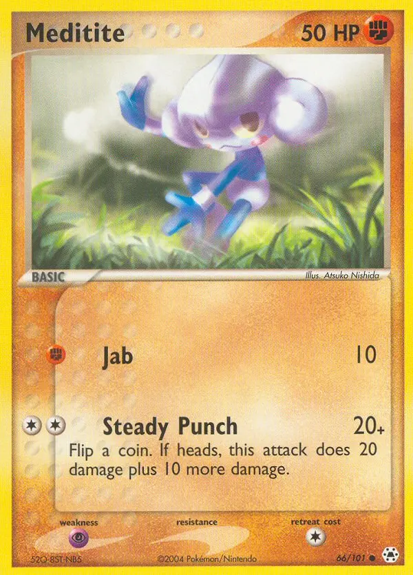 Meditite 66 card from Hidden Legends