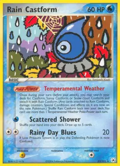 Rain Castform 23 — Hidden Legends