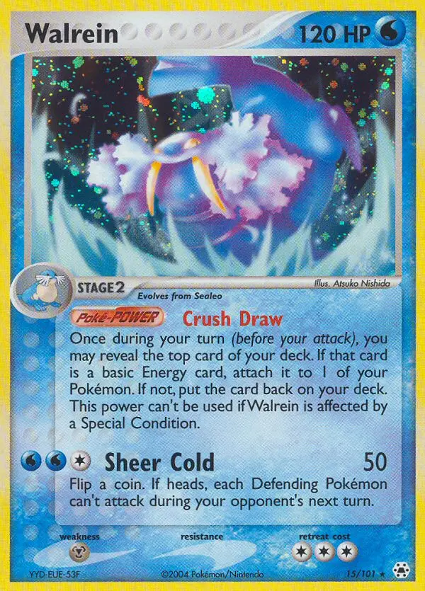 Walrein 15 — Hidden Legends 15, Holofoil finish