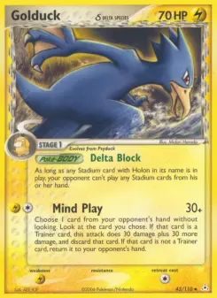 Golduck δ — Holon Phantoms #43
