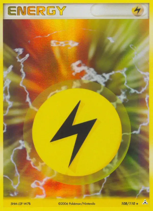 Lightning Energy 108 — Holon Phantoms 108, Holofoil finish