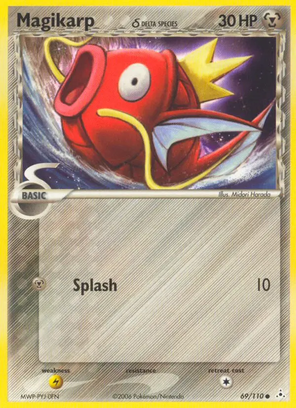 Magikarp δ 69 — Holon Phantoms 69, Normal finish